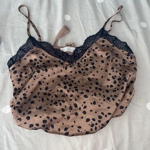 Xsmall cheetah body suit from Abercrombie